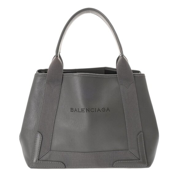 BALENCIAGA Navy kabas S gray 339933 hand bag 800000135695000 - Picture 1 of 10
